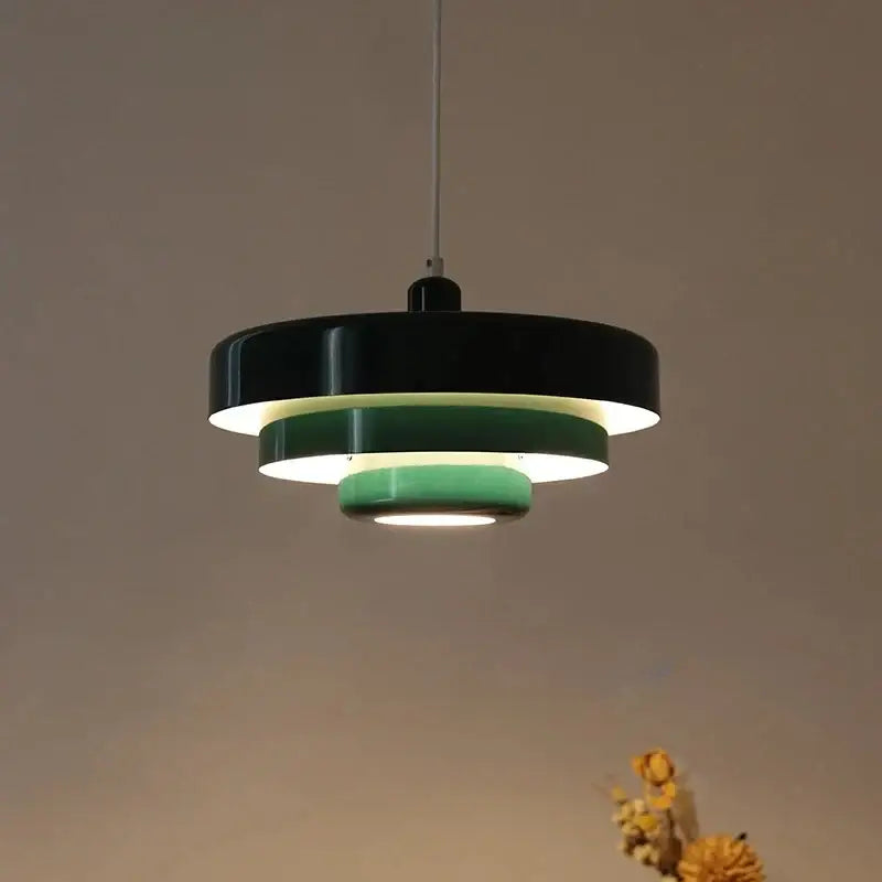 Bauhaus three tier retro pendant lamp for dining room