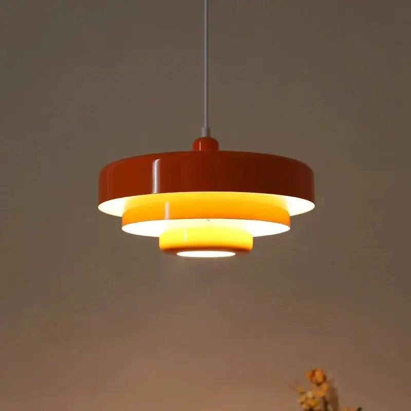 Bauhaus three tier retro pendant lamp for dining room