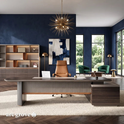 Pendrith · Modern L-Shaped Executive Desk