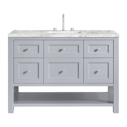 James Martin Breckenridge 48" Single Bathroom Vanity, Serenity Blue