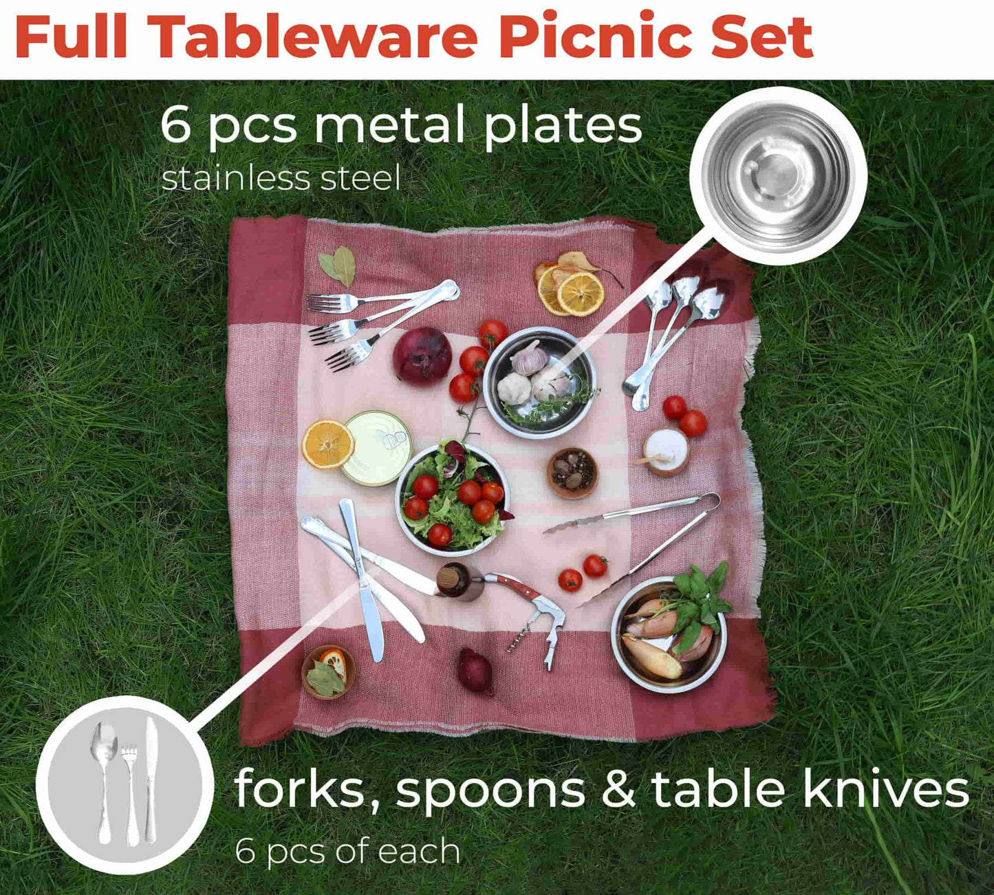 “Odin" Grilling Accessories BBQ Skewers Set  in a Wooden Case, 45 items