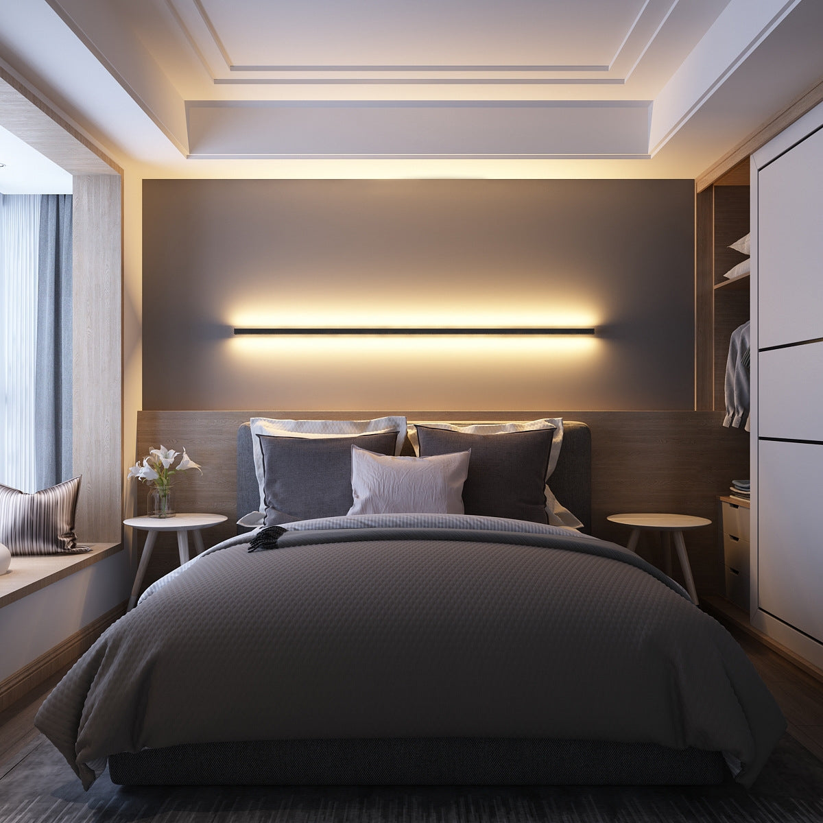 Linear Minimalist Wall Lamp
