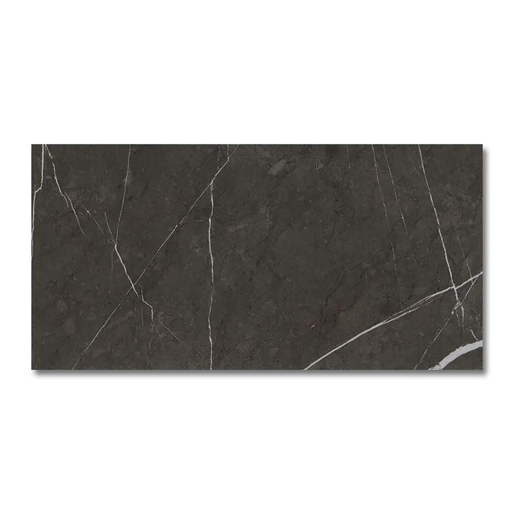 Piedra Gris Matte Marble Look Porcelain Tiles 12x24