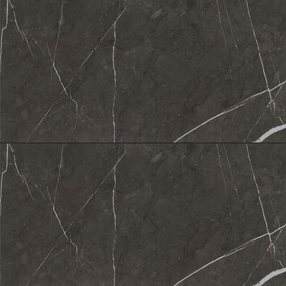 Piedra Gris Matte Marble Look Porcelain Tiles 12x24