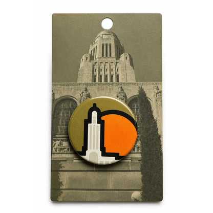 State Capitol Button | Nebraska State Historical Society
