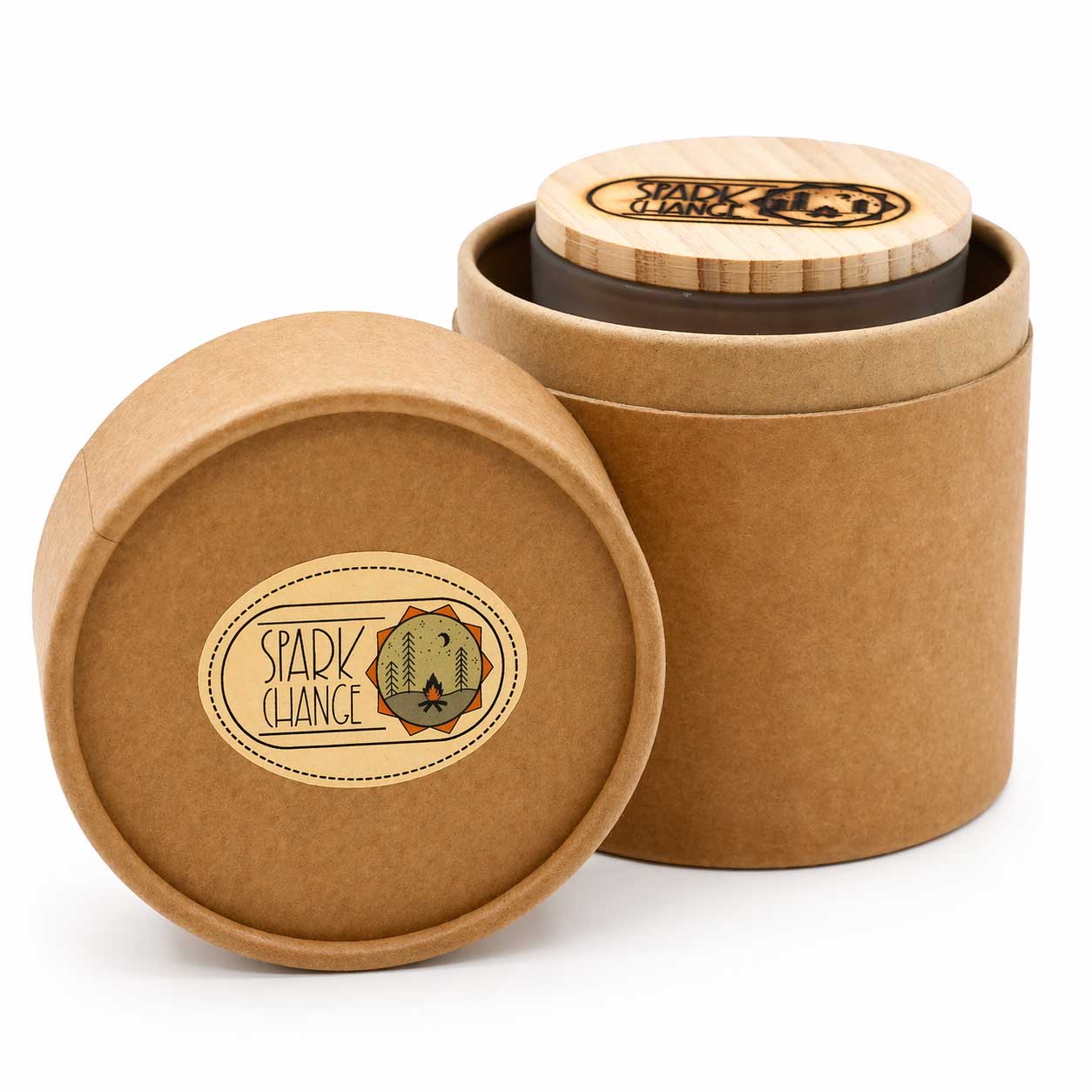 Mahoney Meadow Soy Wax Candle | 7 oz | Spark Change