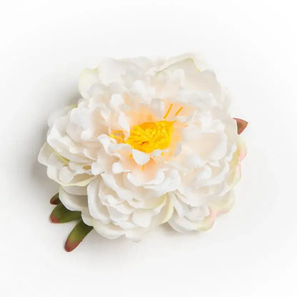 Pink big peony headwear artificial flowers for wedding decoration