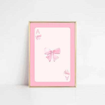 DecorBites™ Pink Bows Wall Art Set - 3 Pieces