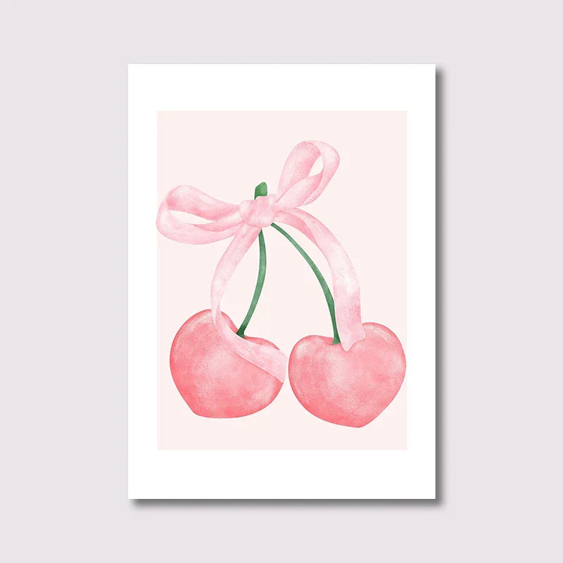 DecorBites™ Pink Bows Wall Art Set - 3 Pieces