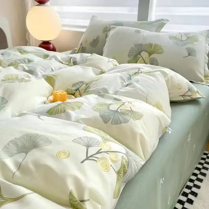 DecorBites™ Pink Flowers Duvet Cover Set for Girls and Boys