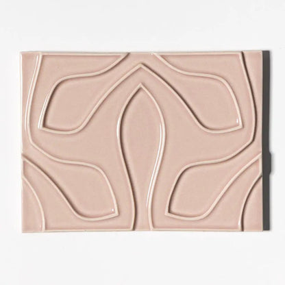 Tioma Violet Plum Glossy Ceramic Accent Tiles 6x8