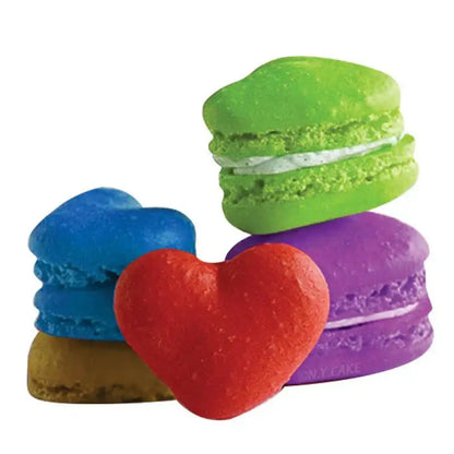 Pink heart silicone macaron baking mat kitchen cookie mold
