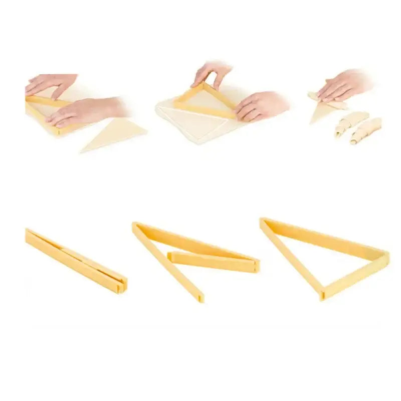 Pink silicone croissant maker machine kitchen pastry tools