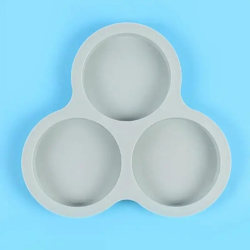Pink silicone egg mold pancake shaper kitchen muffin pan