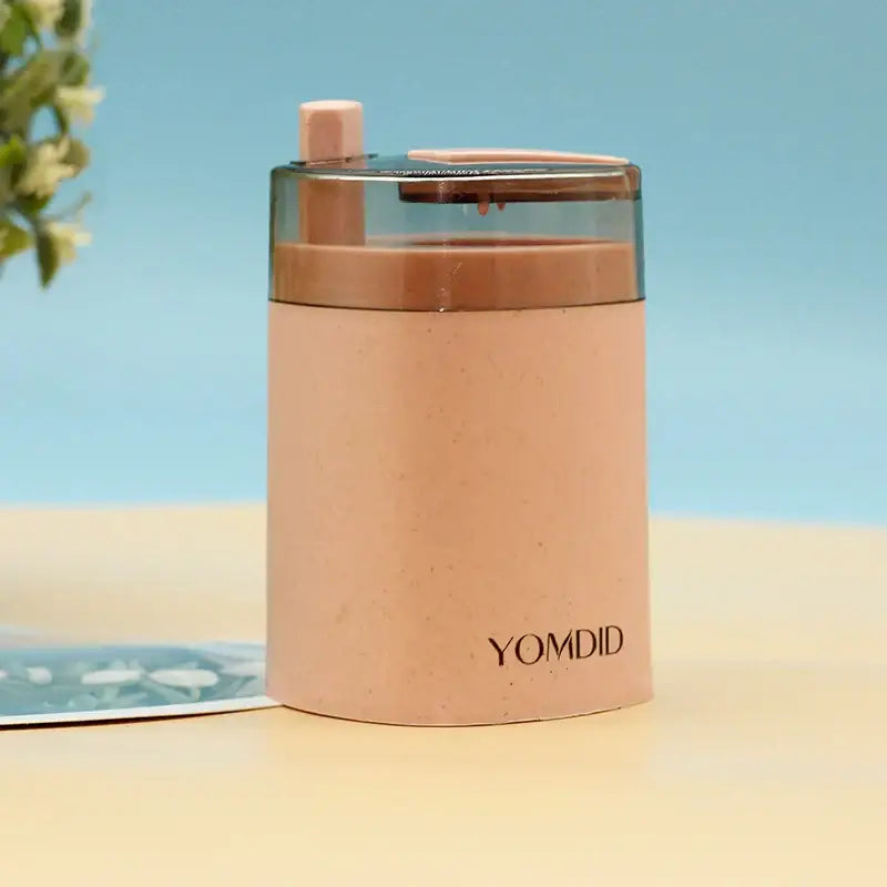 Pink & translucent automatic toothpick dispenser holder kitchen storage