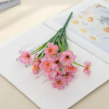 Pink & white artificial cherry blossoms square box wedding decor