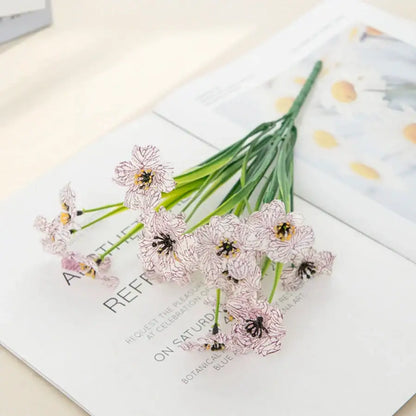 Pink & white artificial cherry blossoms square box wedding decor