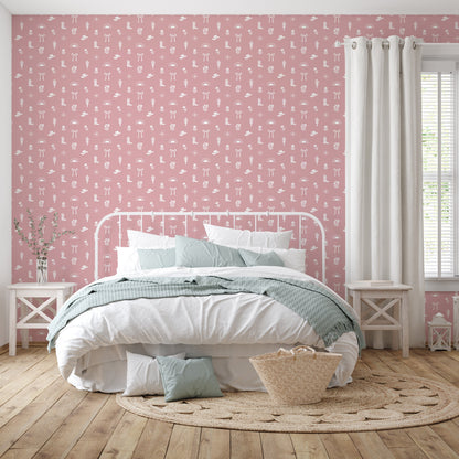 Halston Wallpaper by Danielle Chandler Design