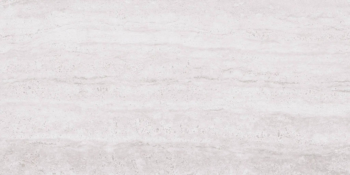 Pisa Silver Travertine Look Porcelain Tiles 12x24