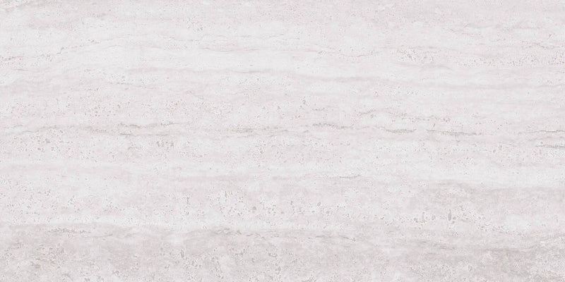 Pisa Silver Travertine Look Porcelain Tiles 12x24