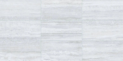 Pisa Silver Bullnose Porcelain Moldings 3x24