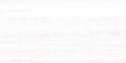 Pisa White Travertine Look Porcelain Tiles 12x24