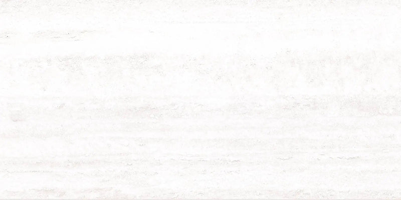 Pisa White Travertine Look Porcelain Tiles 12x24