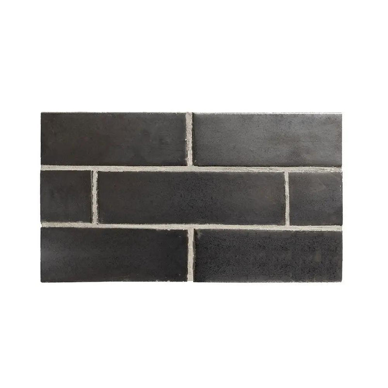 Platino Matte Glazed Terracotta Tiles 2 1/8x7 1/2