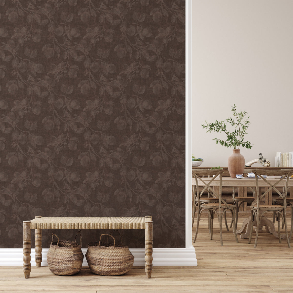 Monica's Orchard Wallpaper by Safari Natalia x Taddy Mikelaites