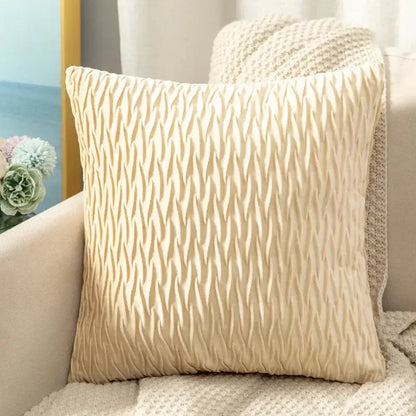 Plush black & white houndstooth cushion cover bedroom bow pillow