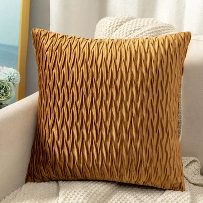 Plush black & white houndstooth cushion cover bedroom bow pillow