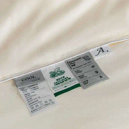 Plush cream cooling comforter silky soft bedroom quilt