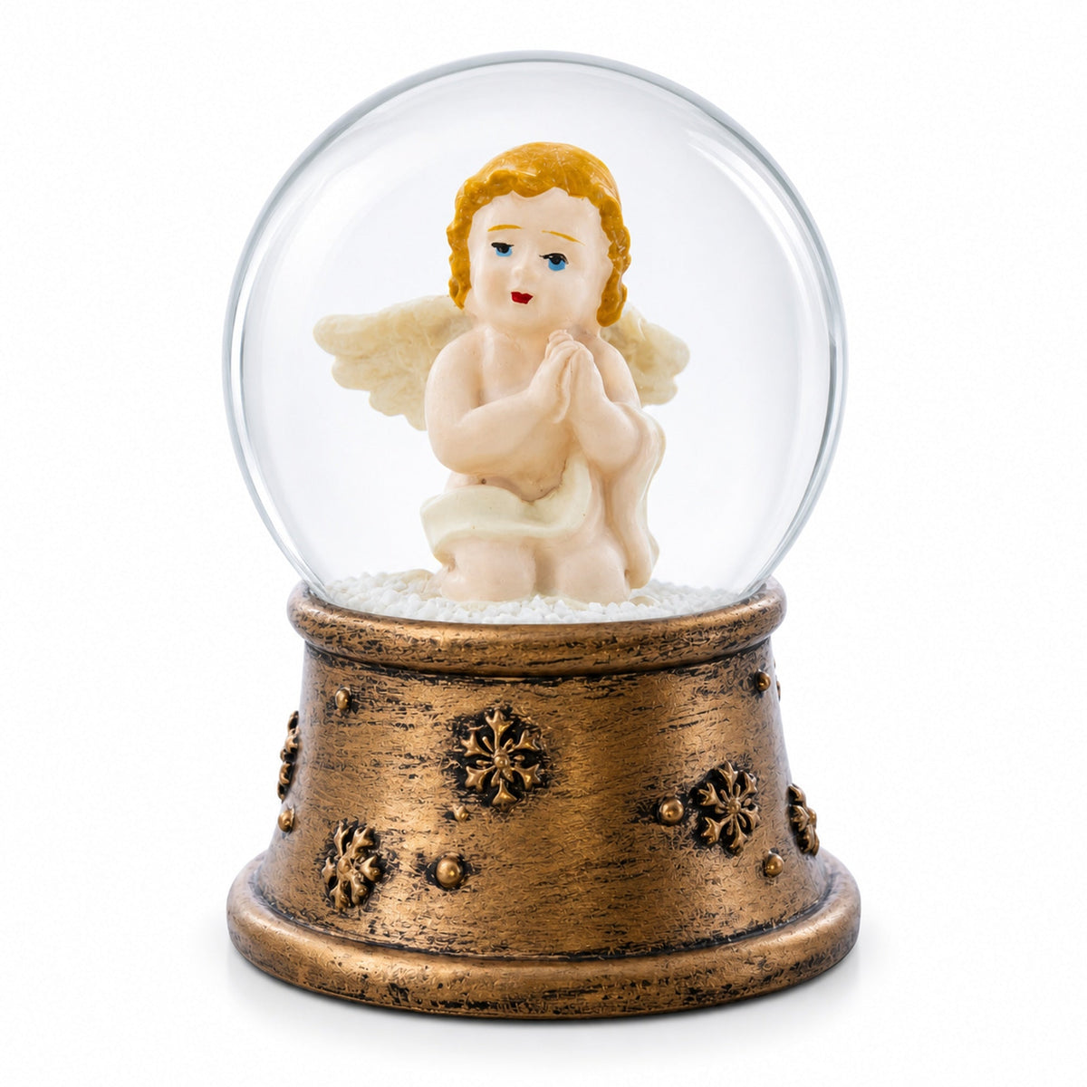 Golden Angel Mini Water Snow Globe
