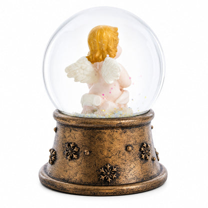 Golden Angel Mini Water Snow Globe