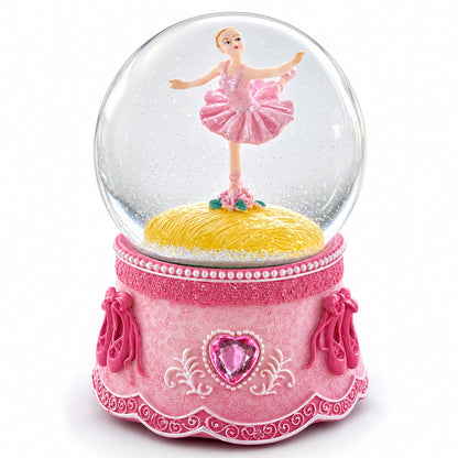 Ballerina in Spin Musical Water Snow Globe