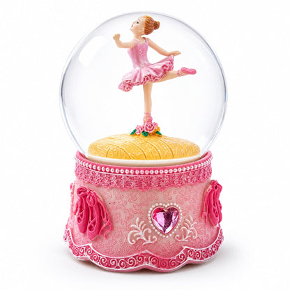 Ballerina in Spin Musical Water Snow Globe