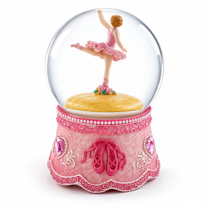 Ballerina in Spin Musical Water Snow Globe