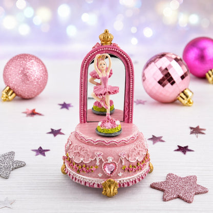 Dancing Ballerina Spinning Musical Figurine