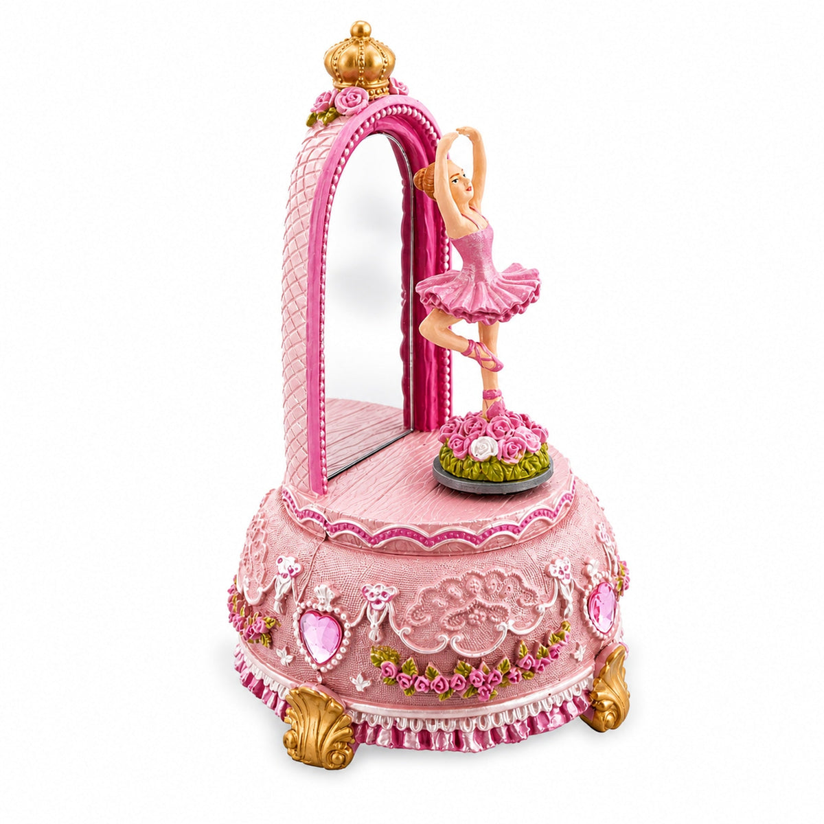 Dancing Ballerina Spinning Musical Figurine