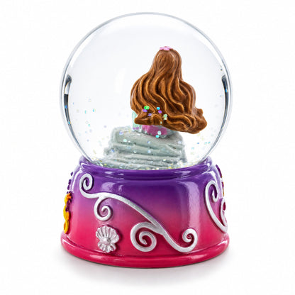 Enchanting Mermaid Oasis Miniature Water Globe