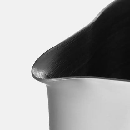 Polished stainless steel frothing cup kitchen latte art pitcher