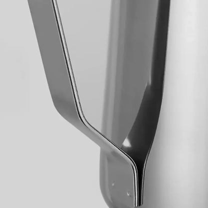 Polished stainless steel frothing cup kitchen latte art pitcher