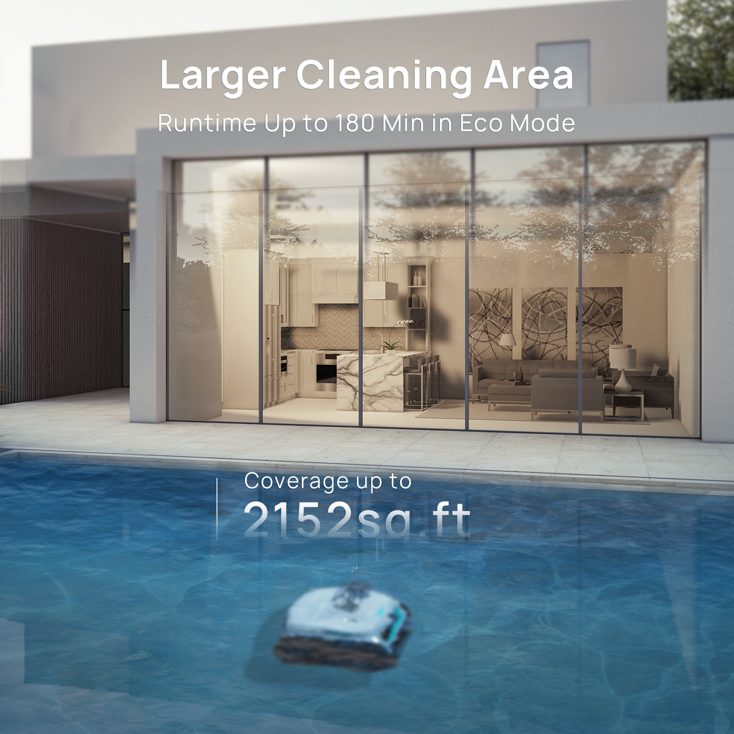 (2026 New) C2 Vision Cordless Robotic Pool Cleaner