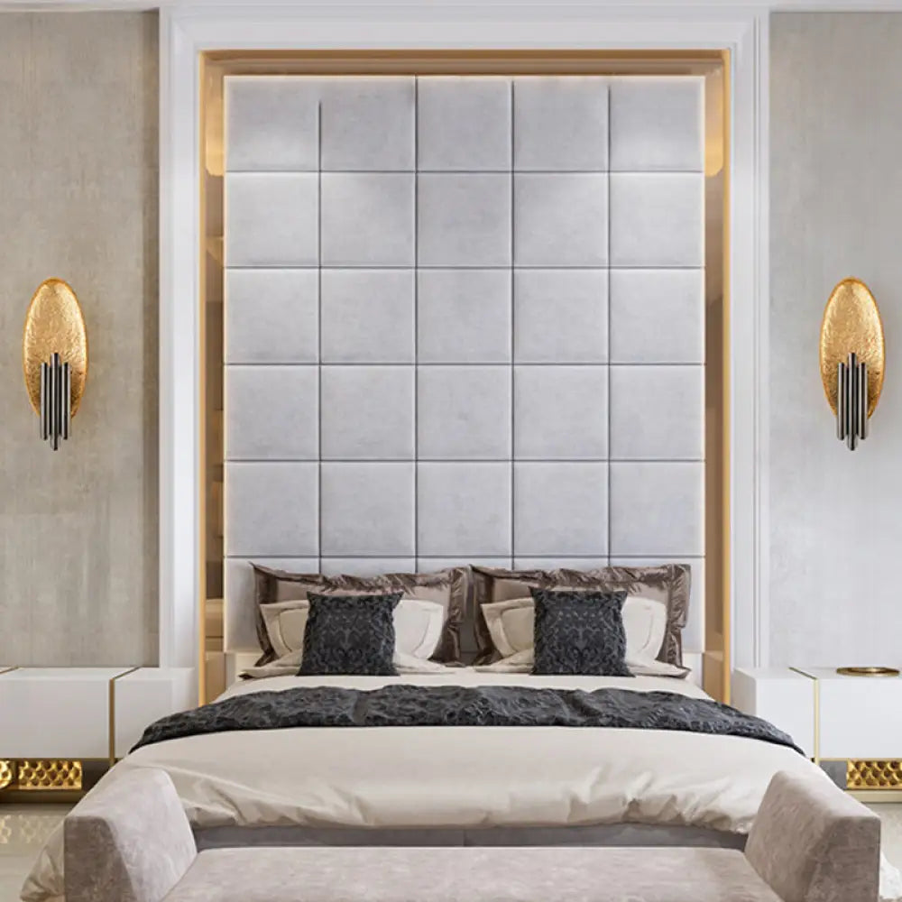 DecorBites™ Postmodern LED Flush Wall Sconce: Stylish Oblong shape for Living Rooms