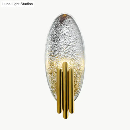 Postmodern led oblong wall lamp feature for bedroom 110v-120v