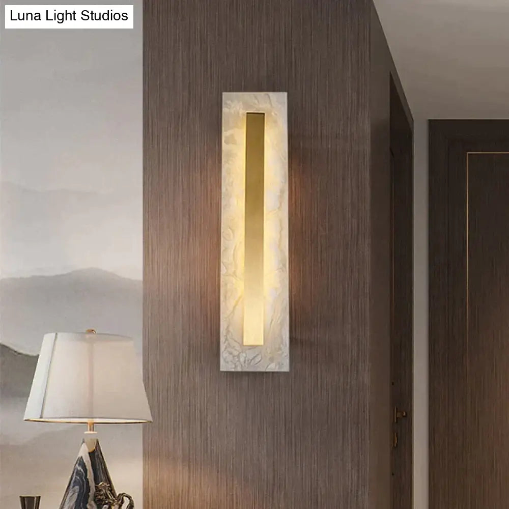 DecorBites™ Postmodern Luxury Copper Marble Wall Lamp in Gold shade For Living Room Restaurant Bedroom Indoor Wall Lamp