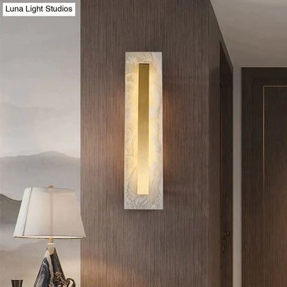 DecorBites™ Postmodern Luxury Copper Marble Wall Lamp in Gold shade For Living Room Restaurant Bedroom Indoor Wall Lamp