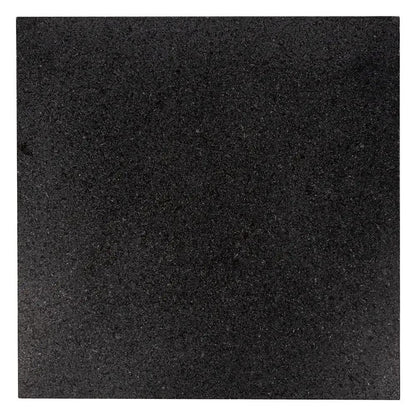 Premium Absolute Black Honed Granite Tiles 12x12