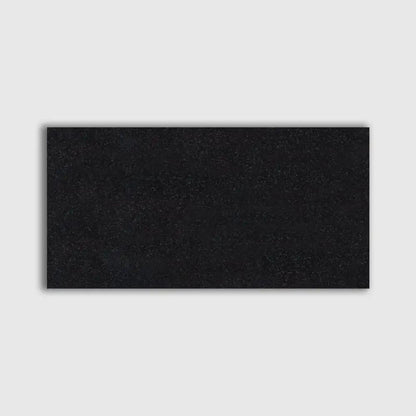 Premium Absolute Black Polished Granite Tiles 12x24