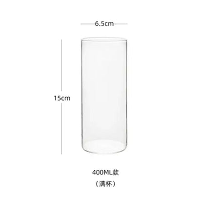 Premium clear glass highball cup set – dining room drinkware